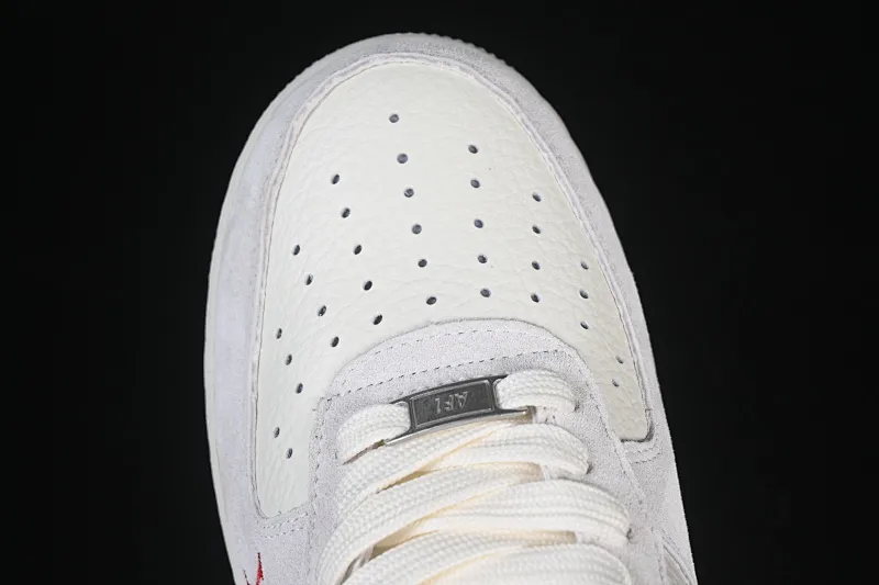 All categories Nk Air Force 1 Air Force series Nk Air Force 1 Low Air Force low-top Nike Air Force 1'07 Low LV joint white gray red Air Force 1 low-top casual sneakers YF9511-802